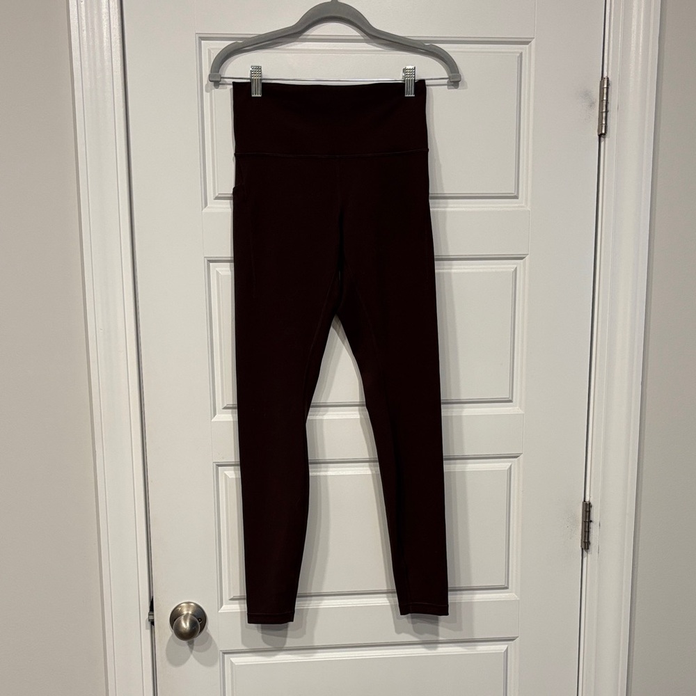 lululemon athletica Dark Brown Leggings